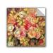 Charlton Home® Pierre Renoir Roses, 1915 Removable Wall Decal Vinyl in Red/Yellow | 24 H x 24 W in | Wayfair 0874C69F50F14783A40ABDB989975FE4