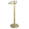 Kingston Brass Georgian Free Standing Pedestal Toilet Paper Holder Metal | 21.5 H x 8.375 W x 6.25 D in | Wayfair CC2102