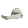 Kwikset Kingston Keyed Door Lever w/ SmartKey® in Gray | 7.5 H x 6.2 W in | Wayfair 756KNL 15 SMT