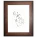 Loon Peak® Wall Mounted Dry Erase Board Wood/Manufactured Wood in Brown | 54 H x 18 W x 0.75 D in | Wayfair LOON6944 32555212