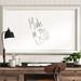 August Grove® Laly Wall Mounted Dry Erase Board Plastic in Brown/White | 34 H x 64 W x 1.25 D in | Wayfair LRFY2333 32826920