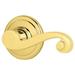 Kwikset Inactive Interior Lido Lever Dummy Entry Set (Exterior Portion Sold Separately) in Yellow | 5.7 H x 3.7 W x 3.4 D in | Wayfair 968LL3LH