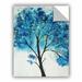 Wade Logan® Alfordsville Blue Tree I Removable Wall Decal Vinyl in Blue/White | 10 H x 8 W in | Wayfair 64E2BEEB90054FFD8ABC849D7640A108