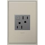 Legrand Energy-Saving Wall Mounted On/Off Outlet in Gray | 2.66 H x 1.77 W x 1.73 D in | Wayfair ARPS152M4