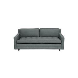 ARTLESS Up Solutions 65" Square Arm Loveseat w/ Reversible Cushions Velvet in Gray | 28 H x 65 W x 35 D in | Wayfair A-UP-TWS-6-M