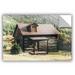Loon Peak® Willowridge Countryside Cabin Removable Wall Decal Vinyl, Wood in White | 24 H x 36 W in | Wayfair 3A47E142ED1B45C18E48D40F9B5C46FF