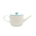 Latitude Run® Piner Teapot Loop w/ Lid in Blue/Green/White | 4.875 H x 5.46 W x 5.46 D in | Wayfair LTTN1509 43915030