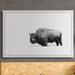 Marmont Hill 'Winter Coat' - Picture Frame Photographic Print on Paper in Black/White | 16 H x 24 W x 1.5 D in | Wayfair MH-BWANI-55-WFP-24