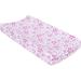 Miracle Blanket Stars Changing Pad Cover Cotton in Pink/White | 34 H x 11 W x 6 D in | Wayfair 8344