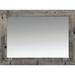 Millwood Pines Folse Rustic Accent Mirror Metal in Brown/Gray | 30 H x 40 W x 1 D in | Wayfair BFC3219074B24CC6AAC47EA63891C025