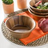 Millwood Pines Molloy 4 Piece Individual Salad Bowl Set Wood in Brown | 2.5 H in | Wayfair MNTP1194 34538392