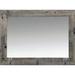 Millwood Pines Folse Rustic Accent Mirror Metal in Brown/Gray | 30 H x 40 W x 1 D in | Wayfair D83B803E29764C6499D11ECFE2D723B5