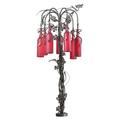 Meyda Lighting Tuscan Vineyard Wine Bottle 47" Table Lamp Glass/Metal in Black/Brown/Red | 47 H x 19 W x 19 D in | Wayfair 106260