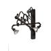 Meyda Lighting Nimske 2-Light Outdoor Barn Light Metal in Black/Gray | 28 H x 30 W x 42.25 D in | Wayfair 99397