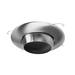 NICOR Lighting R30 Eyeball 6" Adjustable Recessed Trim in Gray | 4 H x 8 W in | Wayfair 17506NK