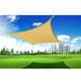 Outsunny 24' Square Shade Sail in Brown | 288 W x 288 D in | Wayfair 100110-036SA