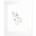 Orren Ellis Satin Wall Mounted Dry Erase Board Manufactured Wood in White | 36 H x 0.75 D in | Wayfair OREL6031 41152080