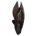 Bungalow Rose Dan Festival African Wood Mask Wall Décor in Brown | 18 H x 8 W in | Wayfair 0A863F865AE4477AB36C755856395CCA