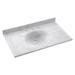 Swan Ellipse Solid Surface 37" Single Bathroom Vanity Top | 7.25 H x 37 W x 19 D in | Wayfair VT01937.129