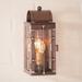 Gracie Oaks Kimbrough Cape Cod Outdoor Wall Lantern Glass/Metal in Brown | 11 H x 4.25 W x 5.25 D in | Wayfair C1145BC55BDA4429887EB95F4A092A90