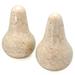 Orren Ellis Pear Shaped Bookends Marble in Brown | 6 H x 4 W x 4 D in | Wayfair C9556E9B6F034ECD93F177DABA10F9E2