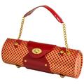 Picnic at Ascot Patent Wine Carrier/Purse in Red | 5 H x 14.25 W x 4.25 D in | Wayfair 622-EGR