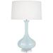 Robert Abbey Pike 32.75" Table Lamp Silk/Ceramic in Blue | 32.75 H x 19.5 W x 19.5 D in | Wayfair BB996