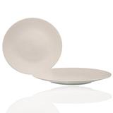 Red Vanilla Matrix 2 Piece Service Platter Set All Ceramic/Earthenware/Stoneware in White | 12 W x 12 D in | Wayfair HN240-313