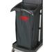 Rubbermaid Commercial Products Fabric Cleaning Cart Bag in Black | 33 H x 17.5 W x 10.5 D in | Wayfair FG9T8100BLA