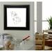 Rayne Mirrors Wall Mounted Dry Erase Board Wood in Gray | 37 H x 29 W x 1.5 D in | Wayfair W54/12.5-30.5