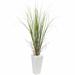 Rosecliff Heights 58" Artificial Bamboo Plant in Pot Silk/Ceramic/Plastic | 58 H x 12 W x 12 D in | Wayfair ROHE2691 40419952