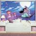 Room Mates Aladdin" WA Whole New World" Chair Rail 10.5' L x 6" W Wall Mural in Blue/Gray | 6 W in | Wayfair JL1371M