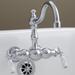 Double Handle Deck Mounted Roman Tub Faucet Trim in Gray Strom Plumbing by Sign of the Crab | 11 H in | Wayfair P1004N