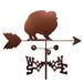 SWEN Products Rivas Pomeranian Dog Weathervane Metal/Steel in Brown/Gray | 30 H x 21 W x 15.5 D in | Wayfair 1257-Garden