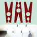 Sweetums Wall Decals Clothes Pin Wall Decal Vinyl in Red | Wayfair 1857Cranberry