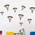 Zoomie Kids Hervey Paratroopers Wall Decal Vinyl | 10 H x 9 W x 0.5 D in | Wayfair 9BB1E12886104FD2BD926DC4048420AC