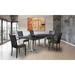 17 Stories Bjorn Burnished Extendable Solid Wood Dining Table Wood in Gray/Brown | 29 H in | Wayfair 48E80FD258004D2580DF10E44E644265