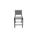 Telescope Casual Reliance Stacking Patio Dining Side Chair Sling in Black | 43 H x 21 W x 28 D in | Wayfair 8L8893001