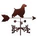 SWEN Products Rivas English Springer Spaniel Dog Weathervane Metal/Steel in Brown/Gray | 30 H x 21 W x 15.5 D in | Wayfair 1297-Flat