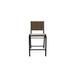 Telescope Casual Reliance Stacking Patio Dining Side Chair Sling in Black | 43 H x 21 W x 28 D in | Wayfair 8L8811001