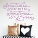 The Decal Guru Sometimes You Win Quote Wall Decal Vinyl in Indigo | 13 H x 21 W in | Wayfair 1299-WALL-01-11