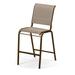 Telescope Casual Reliance 26" Patio Bar Stool in White/Brown | 43 H x 21 W x 28 D in | Wayfair 8L85-B809