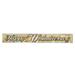 The Holiday Aisle® 5' White Yellow Phrases Banners in White/Yellow | 8 H x 0.01 D in | Wayfair 2FF3E105AB754E1BBC71A100586EBD1B