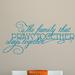 Winston Porter The Family That Prays Together Wall Decal Vinyl in Blue | 22 H x 48 W in | Wayfair B6202577BC894CE0B2F3B2CAB13342ED