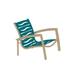 Tropitone South Beach EZ Span™ Patio Chair in Gray/Brown | 22.5 H x 26.5 W x 28.5 D in | Wayfair 230513WV_SNR_JDE