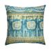 The Pillow Collection Pepijn Ikat Bedding Sham Polyester | 30 H x 20 W in | Wayfair QUEEN-BAR-MER-M9622-LAGOON-P100