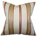 The Pillow Collection Hatsy Stripes Bedding Sham Polyester | 26 H x 26 W x 8 D in | Wayfair EURO-MVT-1229-P100