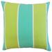 The Pillow Collection Zahavah Outdoor Sham, Synthetic | 26 H x 26 W x 8 D in | Wayfair EURO-FT-29017-TURQUOISE-OUT