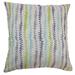 The Pillow Collection Malu Zigzag Bedding Sham Polyester in Gray | 26 H x 26 W x 8 D in | Wayfair EURO-VF-ARTISTIC-KISMET-P76C24