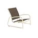 Tropitone Millennia Patio Chair in White/Blue/Brown | 26 H x 26.5 W x 29 D in | Wayfair 220413_SHL_Cape Cove